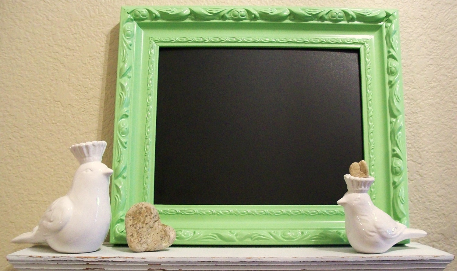 CHOOSE ANY COLOR-Ornate Vintage Inspired Wood Frame-11x14 Picture Frame-Chalkboard-Magnetic Chalkboard-Memo Board-Wall Mirror-Photo Frame