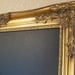 EXTRA LARGE FRAMED Chalkboard-Magnetic Chalkboard-42x30 Ornate Vintage Baroque Frame-Antique Gold-Chalk board-Wedding Menu Board