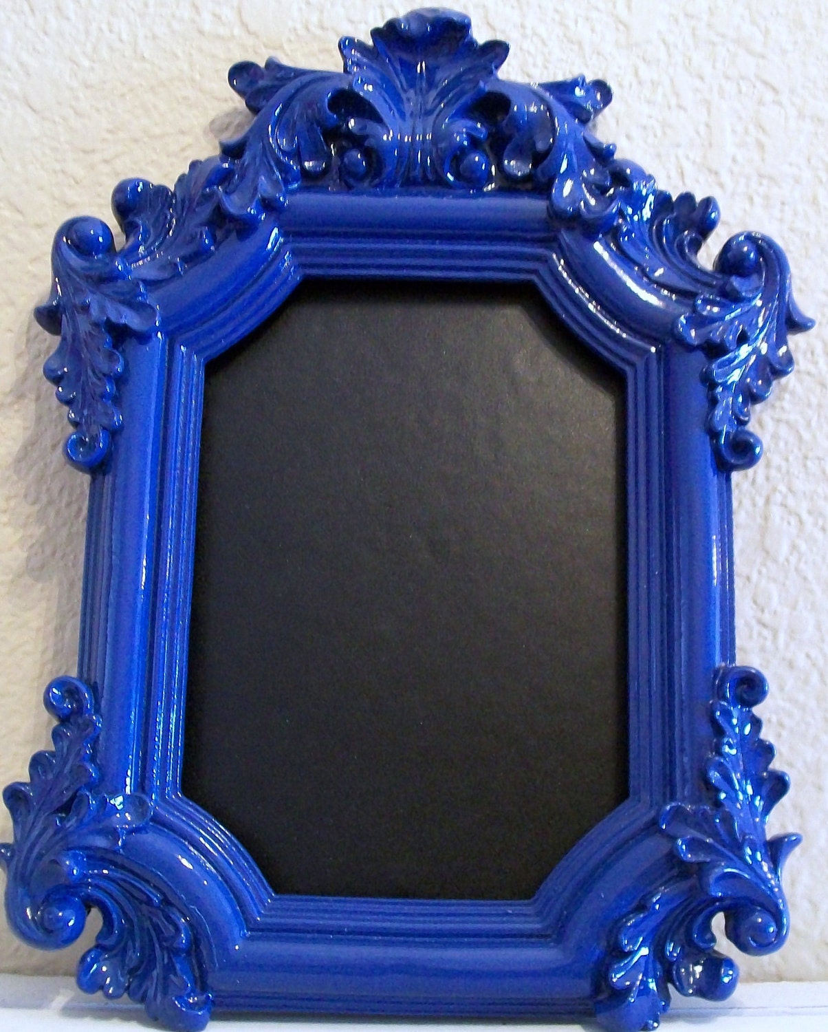 1 Wedding Table Numbers-5x7 Frame Picture Frames-ANY COLOR-Cobalt Blue-Navy Blue-Blue-Wedding Chalkboards-Elegant Weddings-Photo Frames
