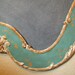 VINTAGE BAROQUE ORNATE Framed Chalkboard Magnet Board Cork Board Memo Wedding Menu Board  Kitchen Chalkboard Any Color Teal