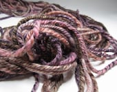 Pixie, Hand Dyed, Handspun, Navajo Plied, BFL Yarn, 80 Yards