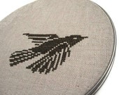 Bird modern cross stitch