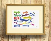 Movers and Shakers - A4 Giclee Print