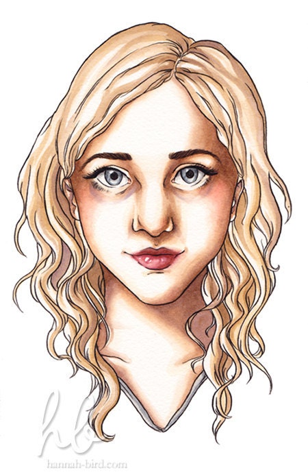 Custom Portrait - One Subject - 5" x 7" Watercolor