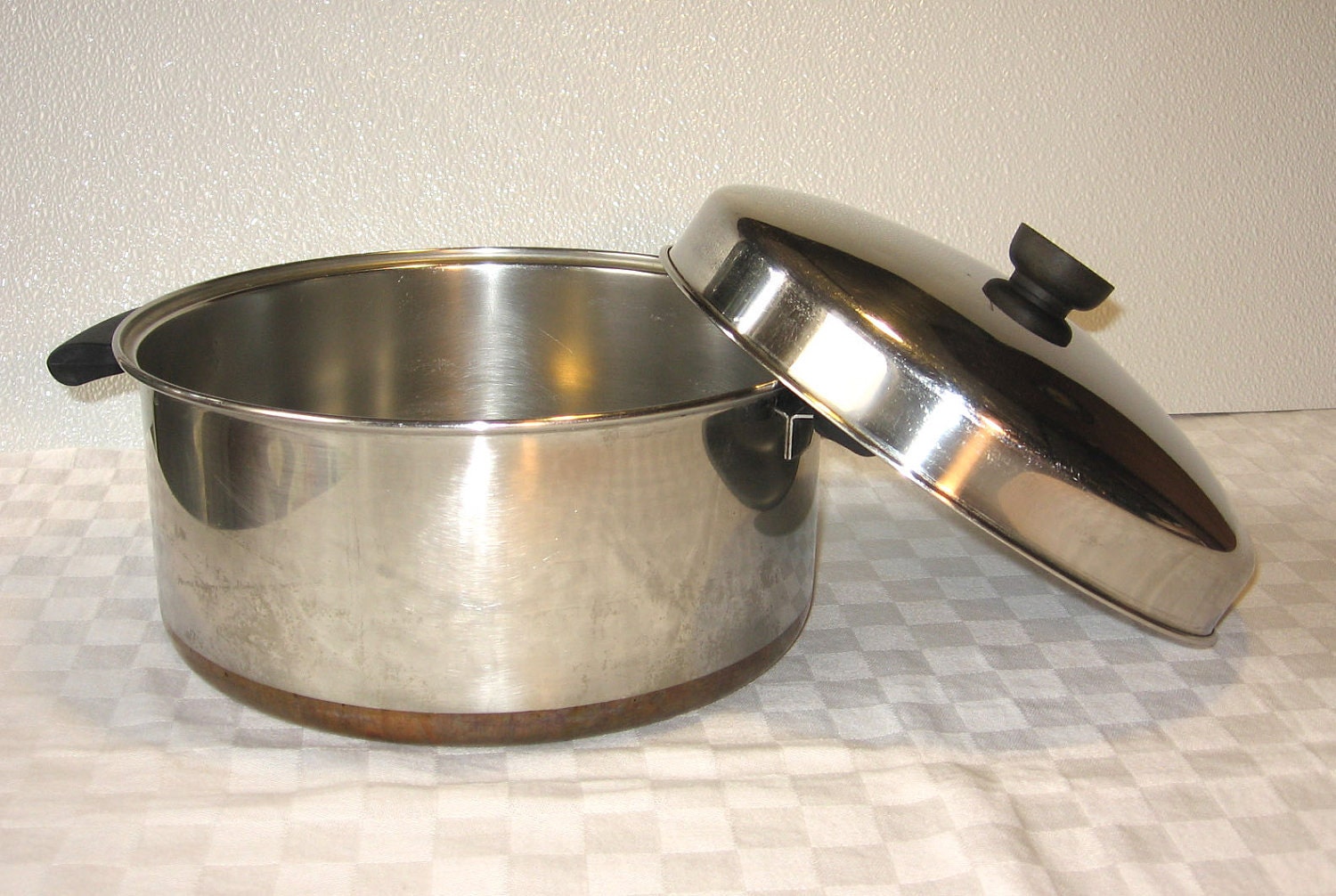 Revere Ware 6 Quart Stock Pot & Dome Lid by SunsetSideVintage