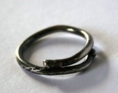 Sterling Silver Ring-Free Shipping-Budding Twig
