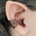 Soft Whispers - Brass Filigree Ear Cuff