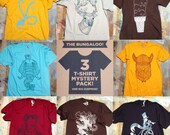 Bungaloo 3 T-Shirt Mystery Pack Surprise // Size -- Small