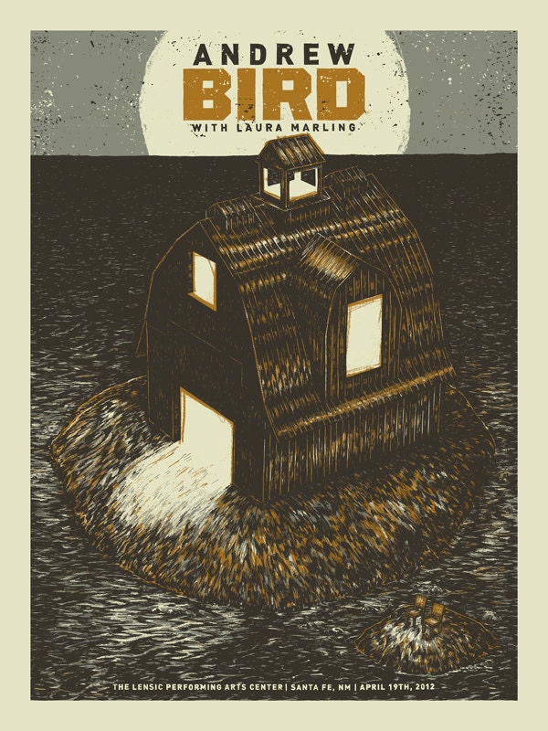 Andrew Bird GigPoster // 18x24