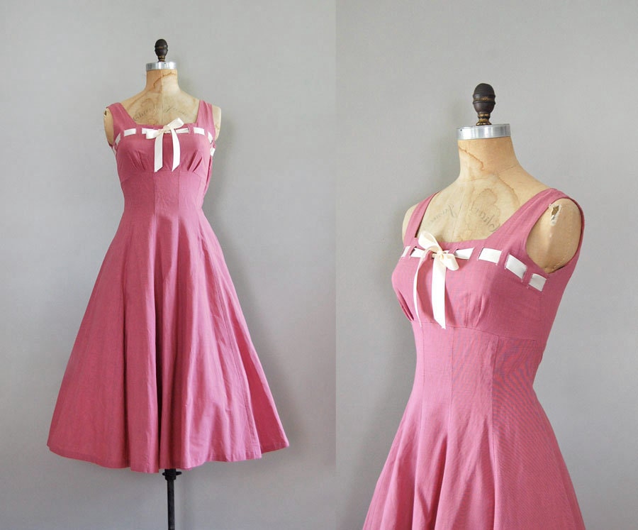 1950s dress / 50s dress / Love on Parade dress