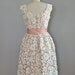 r e s e r v e d...vintage 1960s Norman Norell lace dress