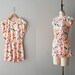 vintage romper / 80s cotton jumpsuit / Girls Only romper