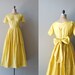 1940s dress / 40s maxi dress / Elverhoj dress