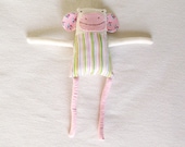 Monkey Plush Recycled Fabric - CUTIE Family