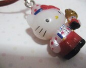 Cute Carnival Hello Kitty with Bear Ribbon Necklace. Kawaii. Sweet.Sanrio.Harajuku.