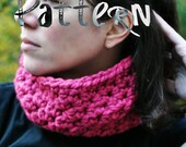 NEW PDF Crochet Pattern - Thermic Cowl No.1 - scarf cowl neck warmer tube crochet pattern