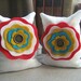 Circus Flower Beanbag Bookends