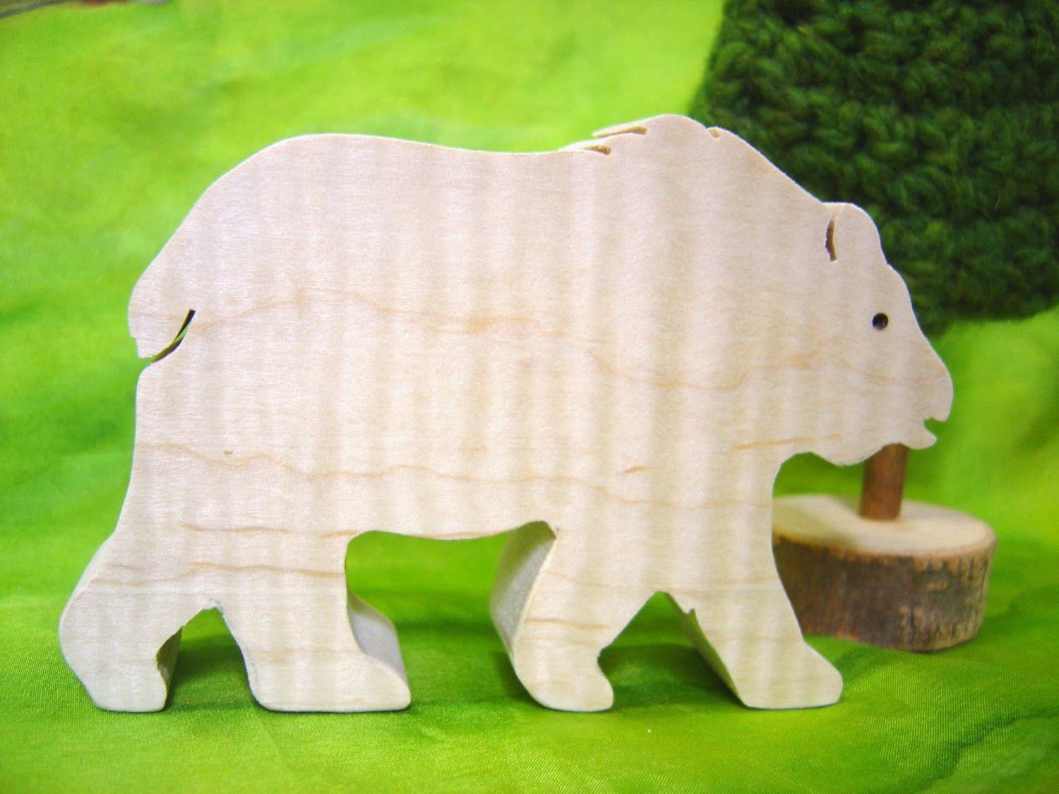 Curly maple Your choice of animal or figure cut from exotic curly maple