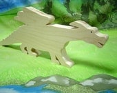 Flying dragon wooden toy (large)