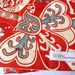 BABY QUILT Organic Crib Bedding Blanket / Eco Friendly Modern White Red Turquoise Blue Circus (Exclusive to SewnNatural)