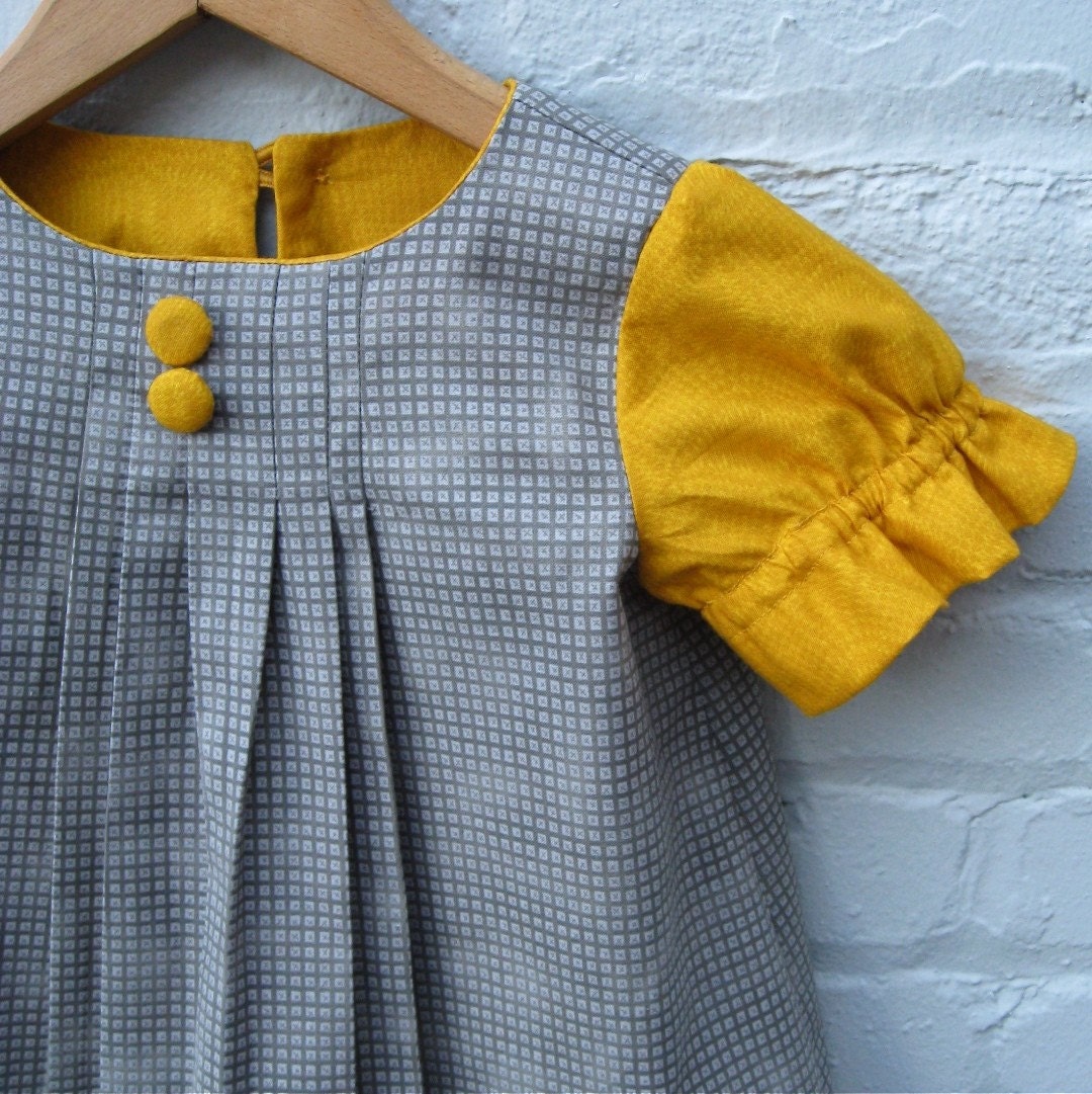 girls dress \/ Audrey in the autumn \/ made to order sizes (3 LEFT)