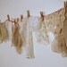 White and Antique Doilies