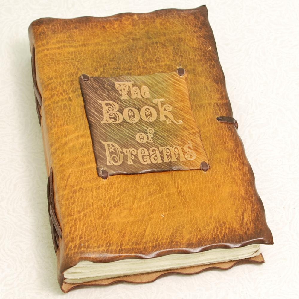 The Book Of Dreams. Leather journal.