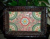 Mosaic Tray in Embossed MetalTake 30% OFF w/Coupon Code CIJ30