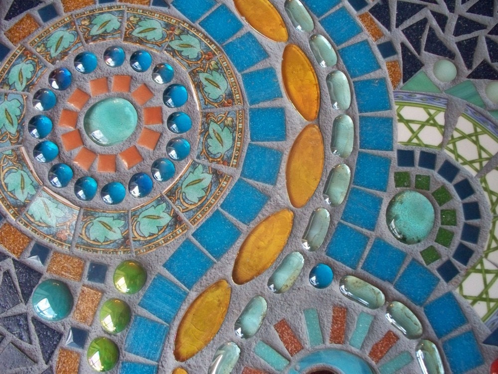 Turquoise River Mosaic Wall Hanging 30% OFF with Coupon Code
