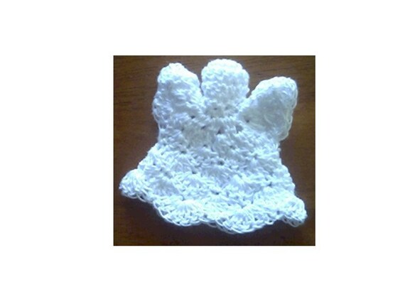 Items similar to Crochet Pattern - Angel Corner Bookmark on Etsy
