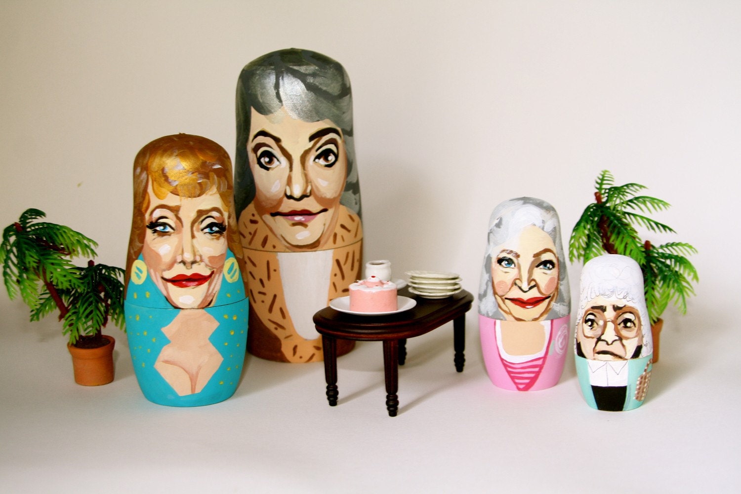 Golden Girls Nesting Dolls (no. 3)