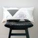 TRIANGLES Pillow Cover, Cushion Cover 63 x 34 cm