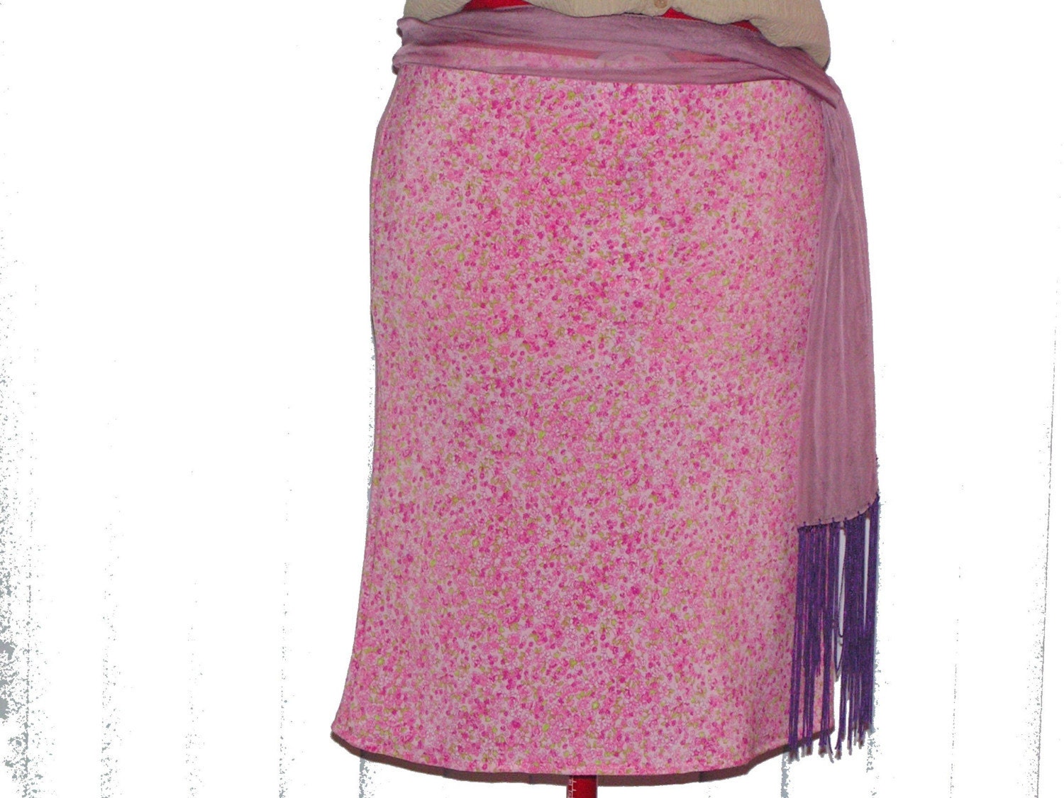 Pretty in Pink  Bias Cut Skirt
