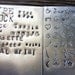 Hand stamped stainless steel collar stays Love you Dad 2.5 inch medium 1mm thick ready to ship