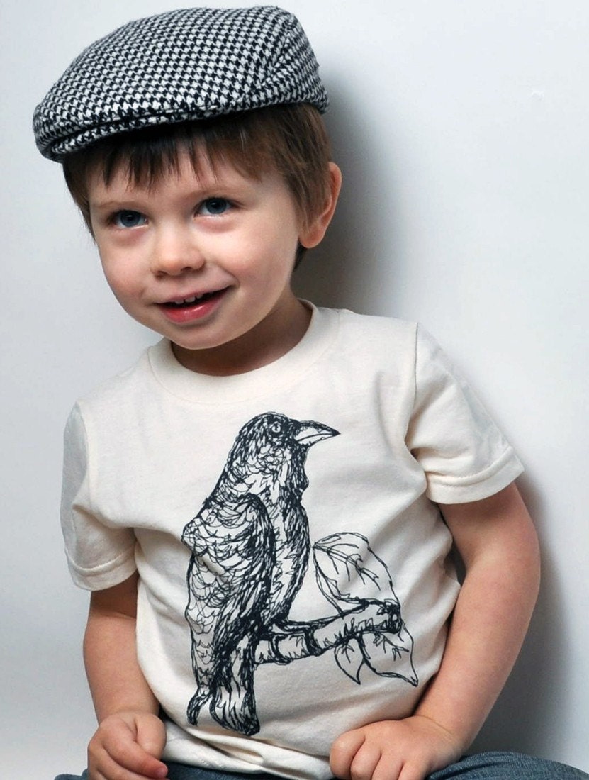 Organic Raven Toddler Tee