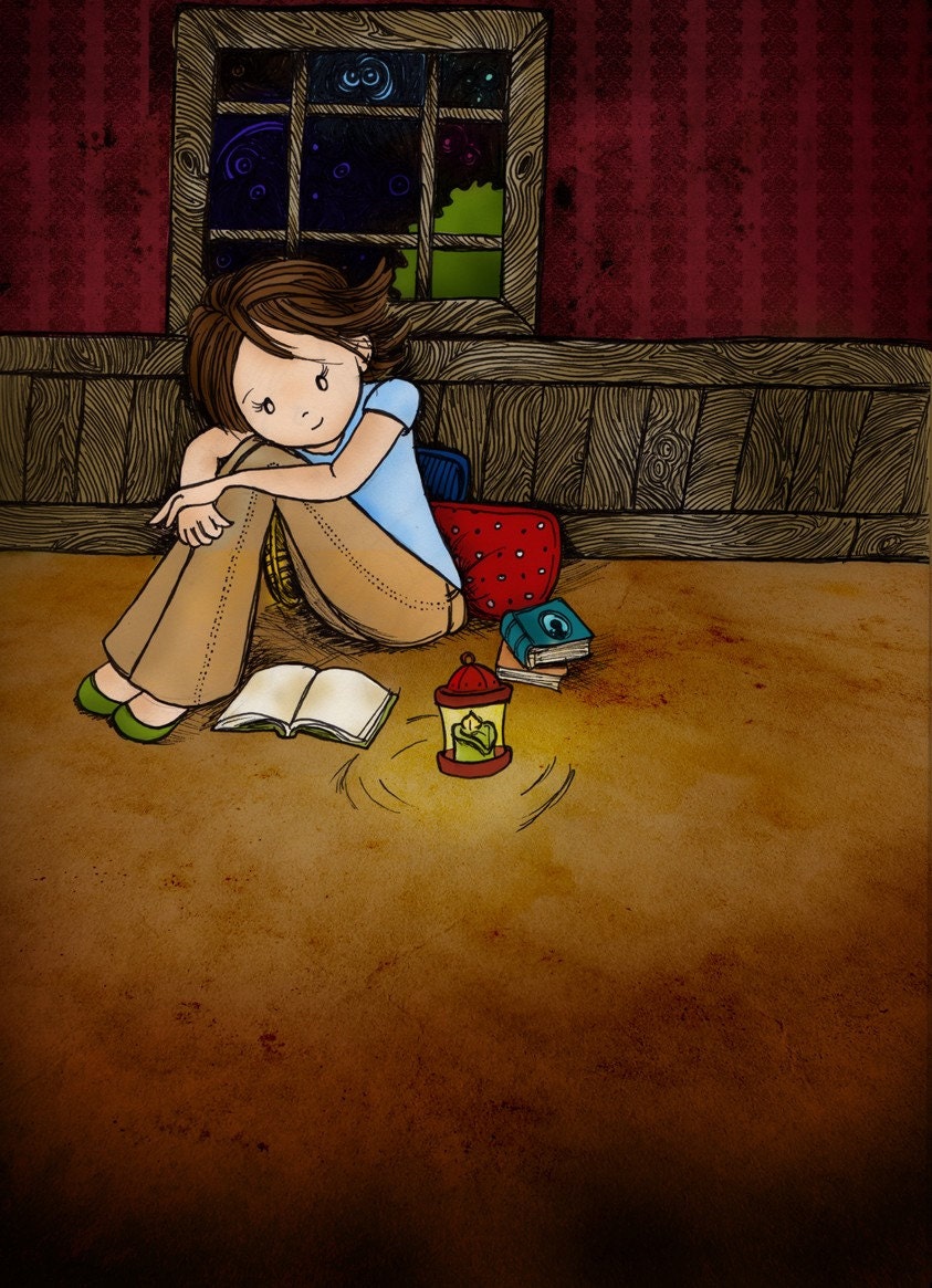 In the Attic - 8x10 Print