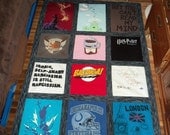 Give Your Teen Their Own Trendy T Shirt Quilt 12 Shirts