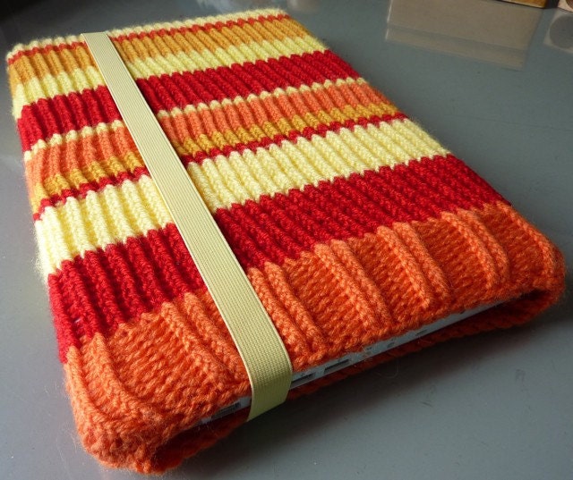 knitted laptop cover