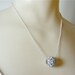 Art Deco Filigree Sparkle Necklace