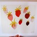 Strawberry Art- Kitchen- Painting