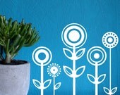 Flowers wall decoration