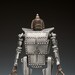 Bob the Robot Coin Bank/Sculpture, Sand cast Aluminum and Bronze