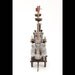 Steam Yacht, Cast Aluminum and Bronze Steampunk Style Ship