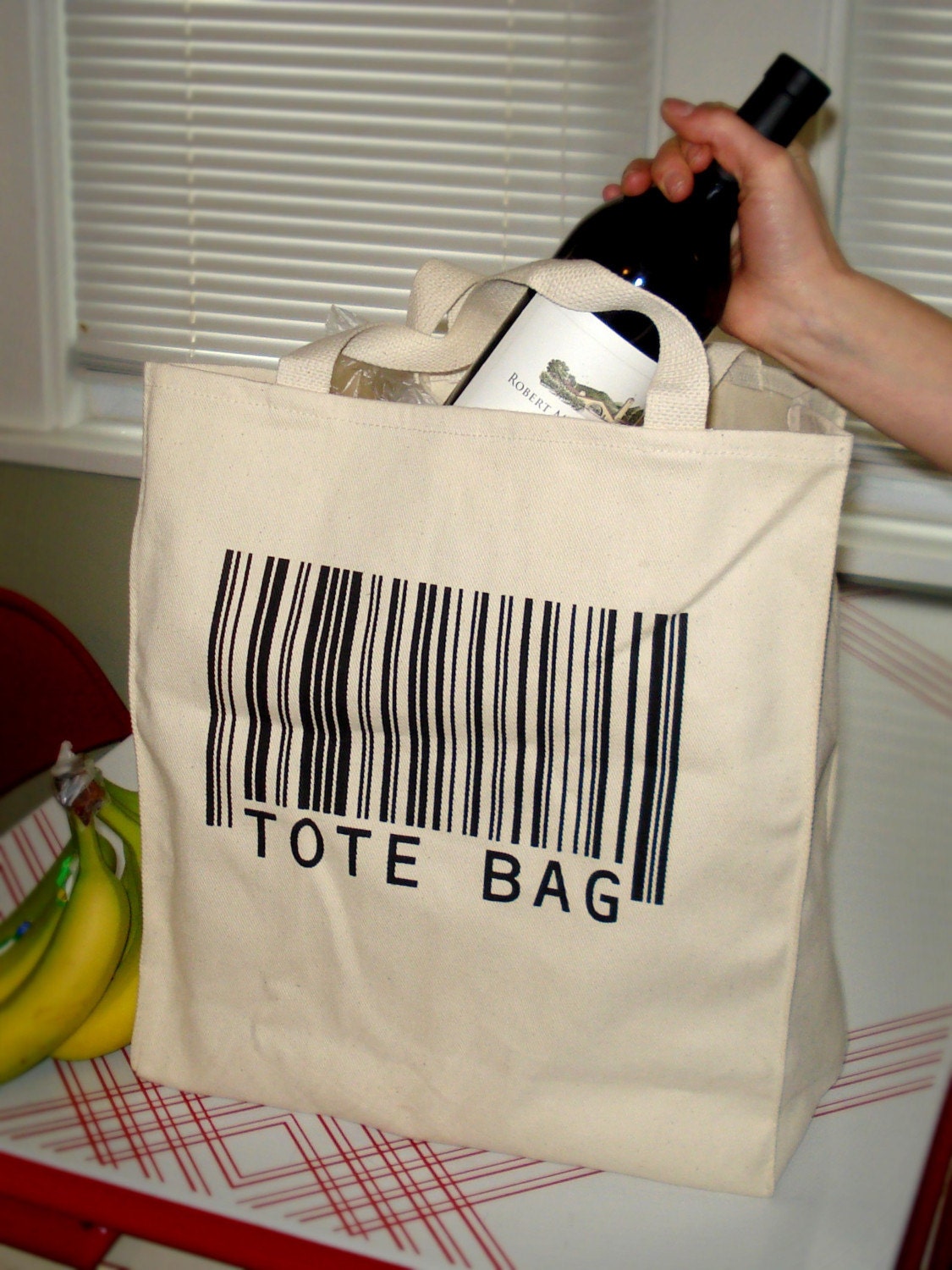 Barcode Tote Bag
