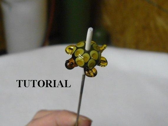 tutorial turtle lampwork bead