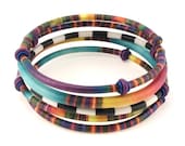 Wrap Bracelet with African Patterns