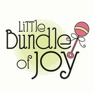 Little Bundle of Joy Word Art New Baby Stamp Clear Acrylic Cling Mini Stamp Sweet baby Fun