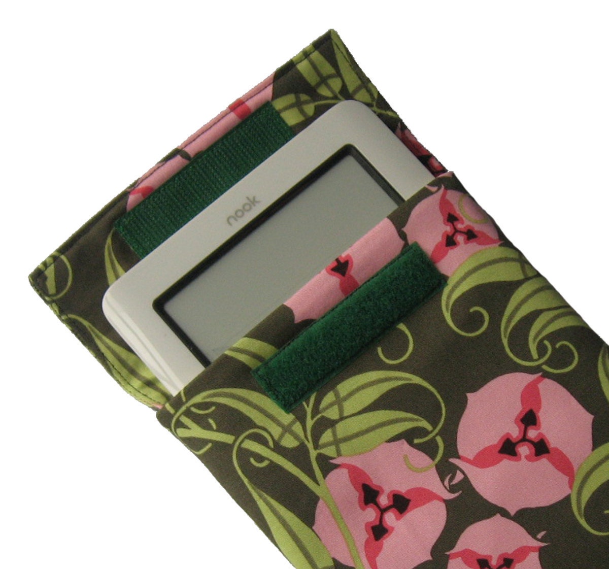 Cover, sleeve for iPad Mini, Kindle Fire HD, Nook HD, Nexus 7, Galaxy Tab, padded and moisture resistant cover, Forest green
