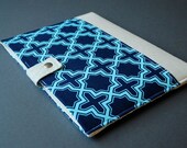 iPad 2 Case / iPad 1 Case / iPad 2 Cover / iPad 1 Cover / iPad Sleeve / iPad Case / iPad Holder / Padded iPad Case - Nap Sack Navy