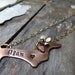 Glam Dachshund pendant Ready to ship